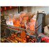 Image 3 : Qty 2 Wire Rack Shelving Units & Contents: Pipe Fittings, Clamps, Hardware, etc