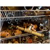 Image 17 : Qty 4 Wire Rack Shelving Units & Contents: Pipe Fittings, Valves, Hardware, etc