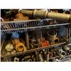 Image 18 : Qty 4 Wire Rack Shelving Units & Contents: Pipe Fittings, Valves, Hardware, etc