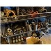 Image 19 : Qty 4 Wire Rack Shelving Units & Contents: Pipe Fittings, Valves, Hardware, etc