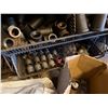 Image 20 : Qty 4 Wire Rack Shelving Units & Contents: Pipe Fittings, Valves, Hardware, etc