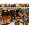 Image 23 : Qty 4 Wire Rack Shelving Units & Contents: Pipe Fittings, Valves, Hardware, etc