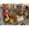 Image 28 : Qty 4 Wire Rack Shelving Units & Contents: Pipe Fittings, Valves, Hardware, etc