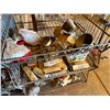 Image 32 : Qty 4 Wire Rack Shelving Units & Contents: Pipe Fittings, Valves, Hardware, etc