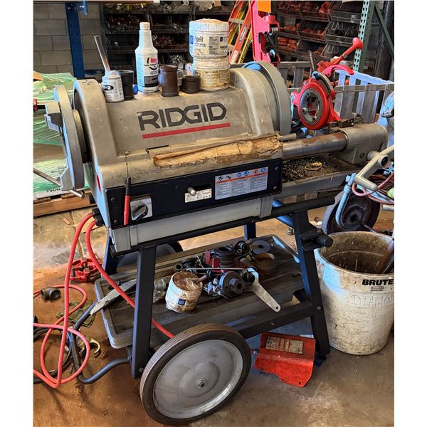 Ridgid 1224 Threading Machine