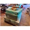 Image 4 : Contents of Pallet: Metal Support Posts, PVC Valves, Elkay ECTRU35179T Sink, Axiom Neutralization Ta