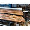 Image 10 : Contents of Rack:  Multiple Copper & PVC Pipes, Misc Lengths (rack not included)