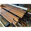 Image 11 : Contents of Rack:  Multiple Copper & PVC Pipes, Misc Lengths (rack not included)