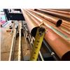Image 12 : Contents of Rack:  Multiple Copper & PVC Pipes, Misc Lengths (rack not included)