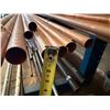 Image 13 : Contents of Rack:  Multiple Copper & PVC Pipes, Misc Lengths (rack not included)