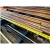 Image 14 : Contents of Rack:  Multiple Copper & PVC Pipes, Misc Lengths (rack not included)