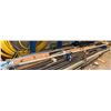Image 1 : Contents of Rack:  Multiple Copper & PVC Pipes, Misc Lengths (rack not included)
