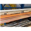 Image 5 : Contents of Rack:  Multiple Copper & PVC Pipes, Misc Lengths (rack not included)