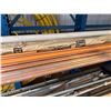 Image 6 : Contents of Rack:  Multiple Copper & PVC Pipes, Misc Lengths (rack not included)