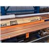 Image 8 : Contents of Rack:  Multiple Copper & PVC Pipes, Misc Lengths (rack not included)