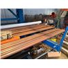 Image 9 : Contents of Rack:  Multiple Copper & PVC Pipes, Misc Lengths (rack not included)