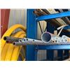Image 4 : Contents of Rack:  Multiple Metal & PVC Pipes, Misc Lengths (rack not included)