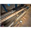 Image 6 : Contents of Rack:  Multiple Metal & PVC Pipes, Misc Lengths (rack not included)