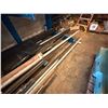 Image 7 : Contents of Rack:  Multiple Metal & PVC Pipes, Misc Lengths (rack not included)