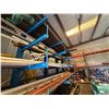 Image 10 : Blue Adjustable Cantilever Rack System 184" x 59" (pipes not included)