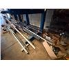 Image 12 : Blue Adjustable Cantilever Rack System 184" x 59" (pipes not included)