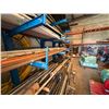 Image 9 : Blue Adjustable Cantilever Rack System 184" x 59" (pipes not included)