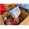 Image 7 : Contents of Pallet: Potter Pressure Actuated Switches, Gauges, Sprinkler Heads, Pipe Hangers, etc