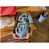 Image 9 : Contents of Pallet: Potter Pressure Actuated Switches, Gauges, Sprinkler Heads, Pipe Hangers, etc