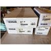 Image 2 : Multiple Boxes Kohler Plumbing Fixtures & Accessories:  P-Traps, Lavatory Drains, Faucets, etc