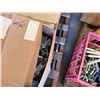 Image 4 : Contents of Pallet: Multiple Galvanized Joist Hangers, Brackets, etc