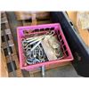 Image 3 : Contents of Pallet: Multiple Ratchet Straps, Eyebolts, Turnbuckles, Fire Sprinkler Fittings, etc