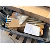 Image 7 : Contents of Pallet: Multiple Ratchet Straps, Eyebolts, Turnbuckles, Fire Sprinkler Fittings, etc