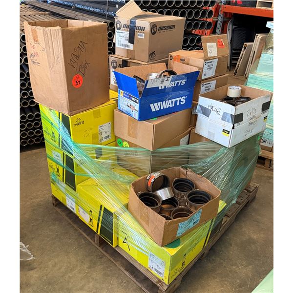 Contents of Pallet: Multiple nVent CADDY Fasteners, Couplings, etc Misc Sizes