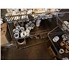 Image 13 : Qty 2 Wire Rack Shelving Units & Contents: Pipe Fittings, Couplings, Hardware, etc