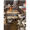 Image 3 : Qty 2 Wire Rack Shelving Units & Contents: Pipe Fittings, Couplings, Hardware, etc
