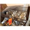 Image 4 : Qty 2 Wire Rack Shelving Units & Contents: Pipe Fittings, Couplings, Hardware, etc