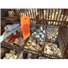 Image 5 : Qty 2 Wire Rack Shelving Units & Contents: Pipe Fittings, Couplings, Hardware, etc