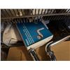 Image 11 : Qty 4 Wire Rack Shelving Units & Contents: Drain Pipes, Strainers, Hose, Hardware, etc