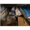 Image 12 : Qty 4 Wire Rack Shelving Units & Contents: Drain Pipes, Strainers, Hose, Hardware, etc