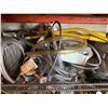 Image 14 : Qty 4 Wire Rack Shelving Units & Contents: Drain Pipes, Strainers, Hose, Hardware, etc
