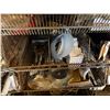 Image 22 : Qty 4 Wire Rack Shelving Units & Contents: Drain Pipes, Strainers, Hose, Hardware, etc