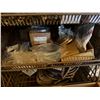 Image 24 : Qty 4 Wire Rack Shelving Units & Contents: Drain Pipes, Strainers, Hose, Hardware, etc