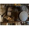 Image 6 : Qty 4 Wire Rack Shelving Units & Contents: Drain Pipes, Strainers, Hose, Hardware, etc