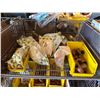 Image 19 : Qty 5 Wire Rack Shelving Units & Contents: Pipe Fittings, Couplings, Caps, Hardware, etc