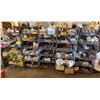 Image 1 : Qty 5 Wire Rack Shelving Units & Contents: Pipe Fittings, Couplings, Caps, Hardware, etc
