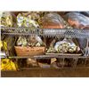 Image 28 : Qty 5 Wire Rack Shelving Units & Contents: Pipe Fittings, Couplings, Caps, Hardware, etc