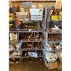 Image 33 : Qty 5 Wire Rack Shelving Units & Contents: Pipe Fittings, Couplings, Caps, Hardware, etc