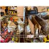 Image 3 : Qty 5 Wire Rack Shelving Units & Contents: Pipe Fittings, Couplings, Caps, Hardware, etc
