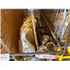 Image 4 : Qty 5 Wire Rack Shelving Units & Contents: Pipe Fittings, Couplings, Caps, Hardware, etc