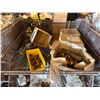 Image 54 : Qty 5 Wire Rack Shelving Units & Contents: Pipe Fittings, Couplings, Caps, Hardware, etc
